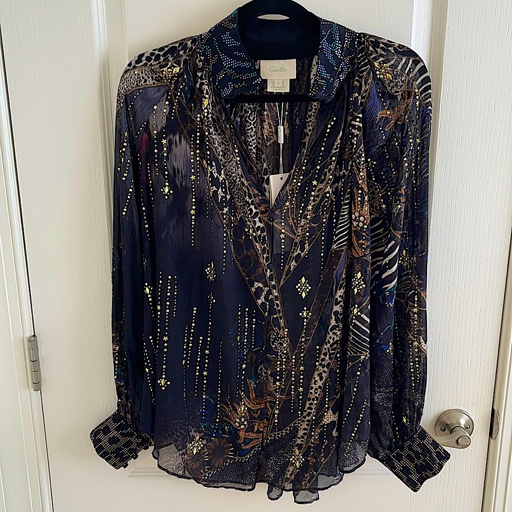 Camilla Raglan High Neck top